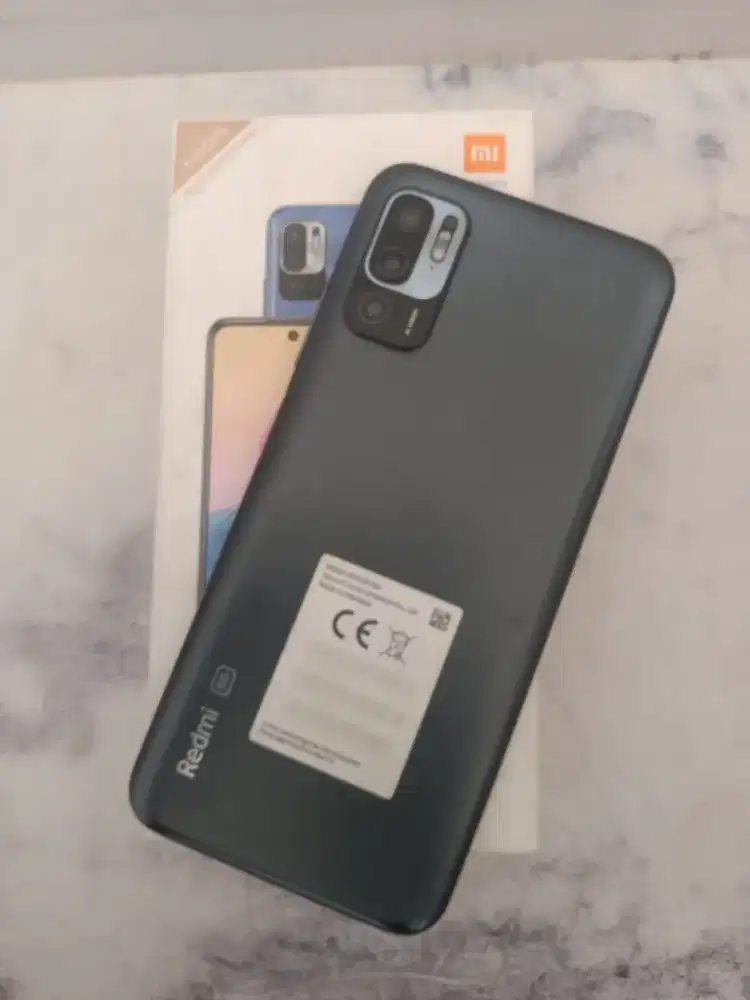 Redminote 10 5G ram8/128 lengkap normal