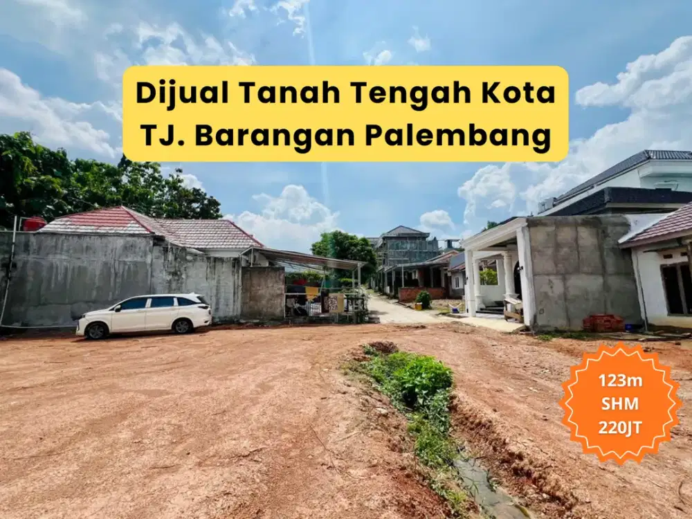 DIJUAL TANAH TANJUNG BARANGAN PALEMBANG