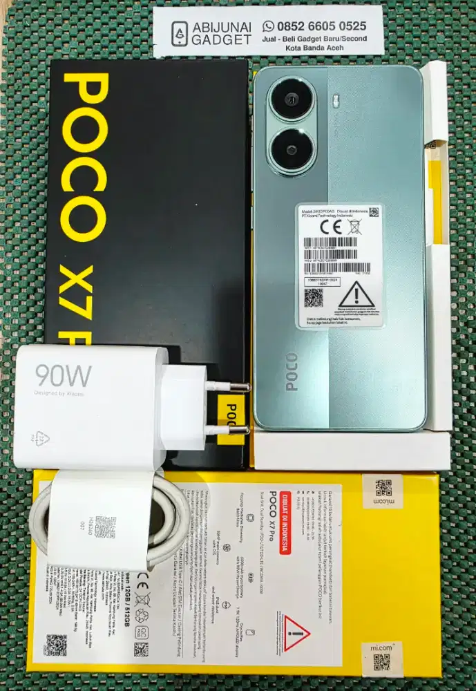 POCO X7 PRO 5G 12/512GB Second Like New - Garansi Panjang