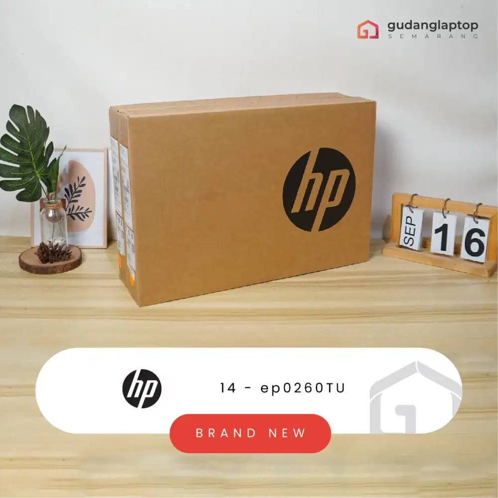 NEW HP 14 - ep0260TU INTEL Core i3 - 1315U 8/512