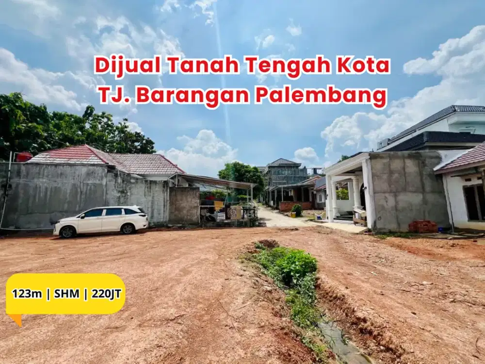 DIJUAL TANAH TANJUNG BARANGAN PALEMBANG