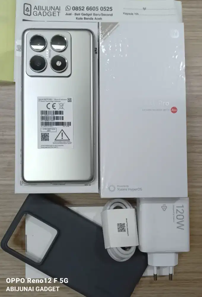 XIAOMI 14T PRO 5G 12/256GB Second Full ORI - Garansi Panjang 2026