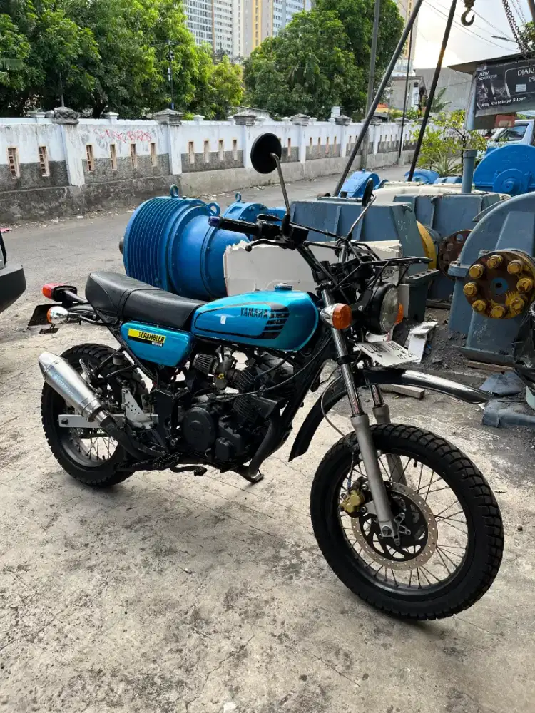 Motor Custom Japstyle / Trail Vintage Yamaha Byson Nego Sampai Deal