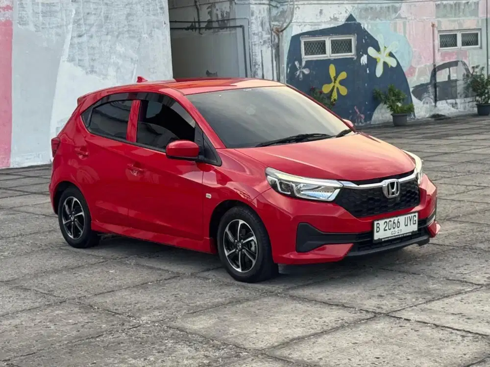 DP 5 JT !! ODO 4.000 !! HONDA BRIO E 2024 FACELIFT PAJAK 4/2026 MURAH