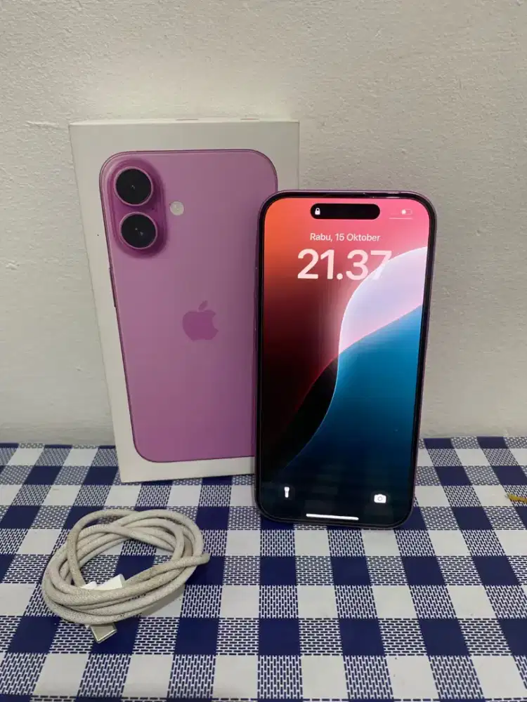 Apple iPhone 16 128GB pink Ibox Garansi On