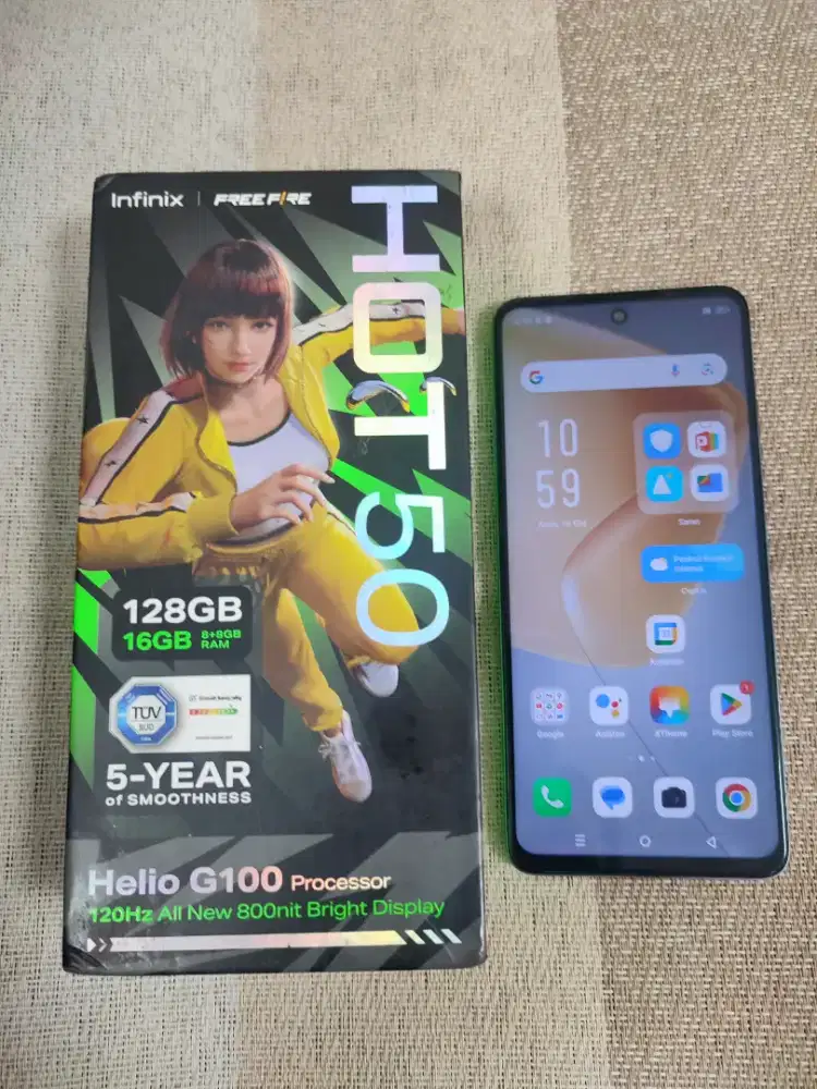 Infinix Hot 50 8/128gb Second Bergaransi Bisa TT