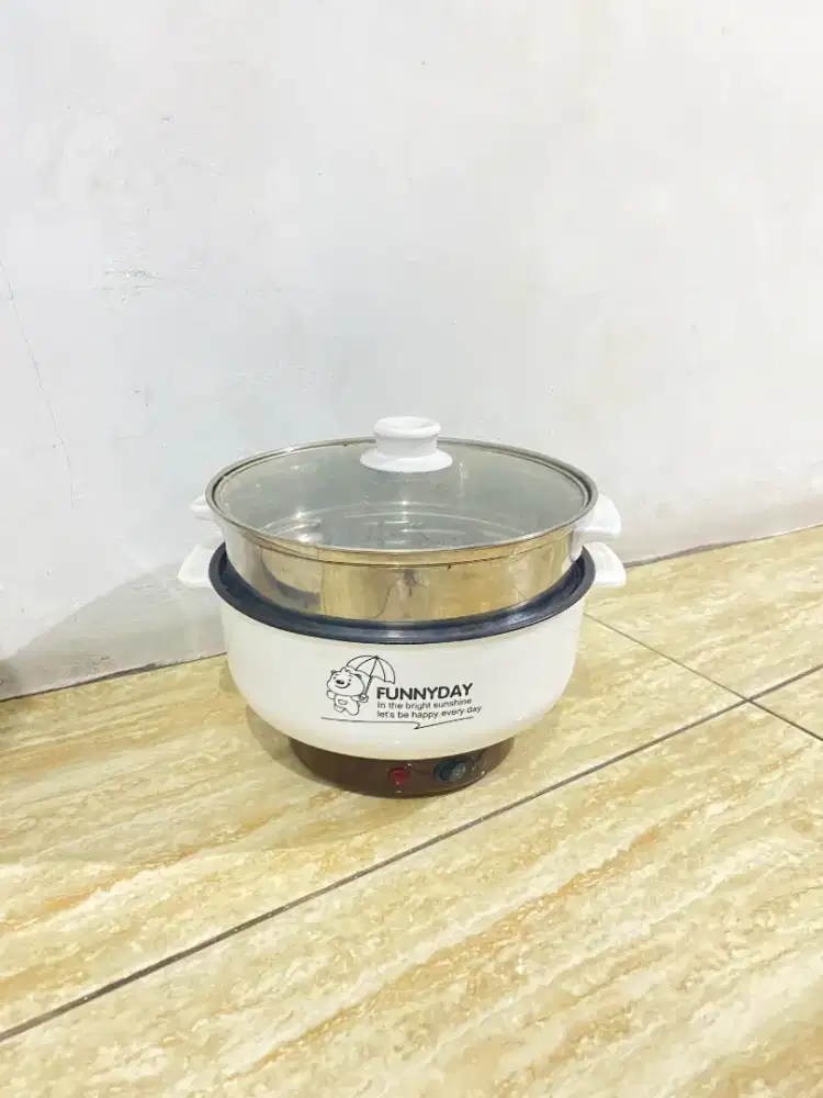 Panci + Kukusan Electric
