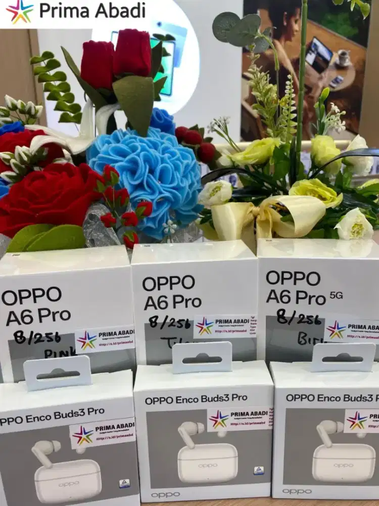 Oppo A6 pro kredit Free 2x cicilan