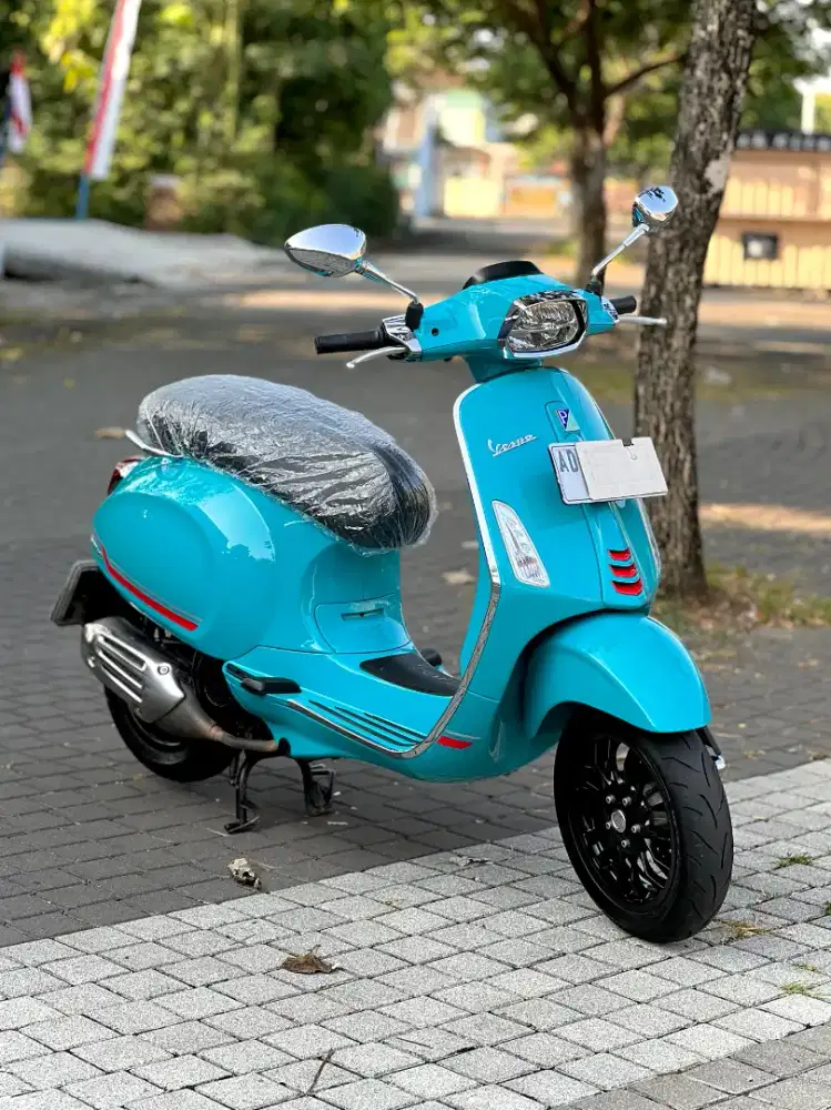 Vespa Sprint S Blue Audace 2023 Plat AD