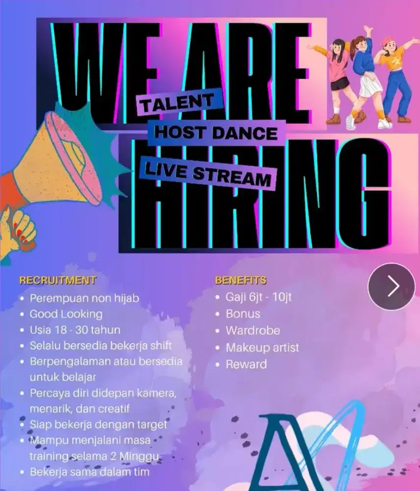 WE ARE HIRING , HOST/TALENT