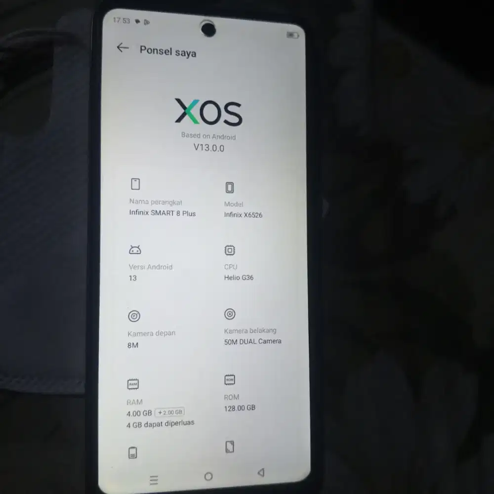 Dijual Infinix smart 8