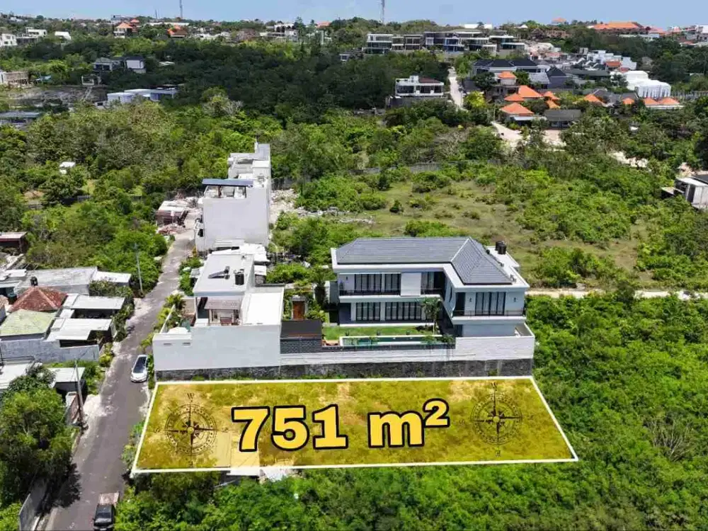 Tanah Link Villa Ocean View Pura Masuka Ungasan Bali