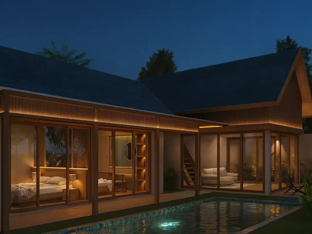 Dekat Kopi Klothok Villa View Merapi , 3 KT + Private Pool