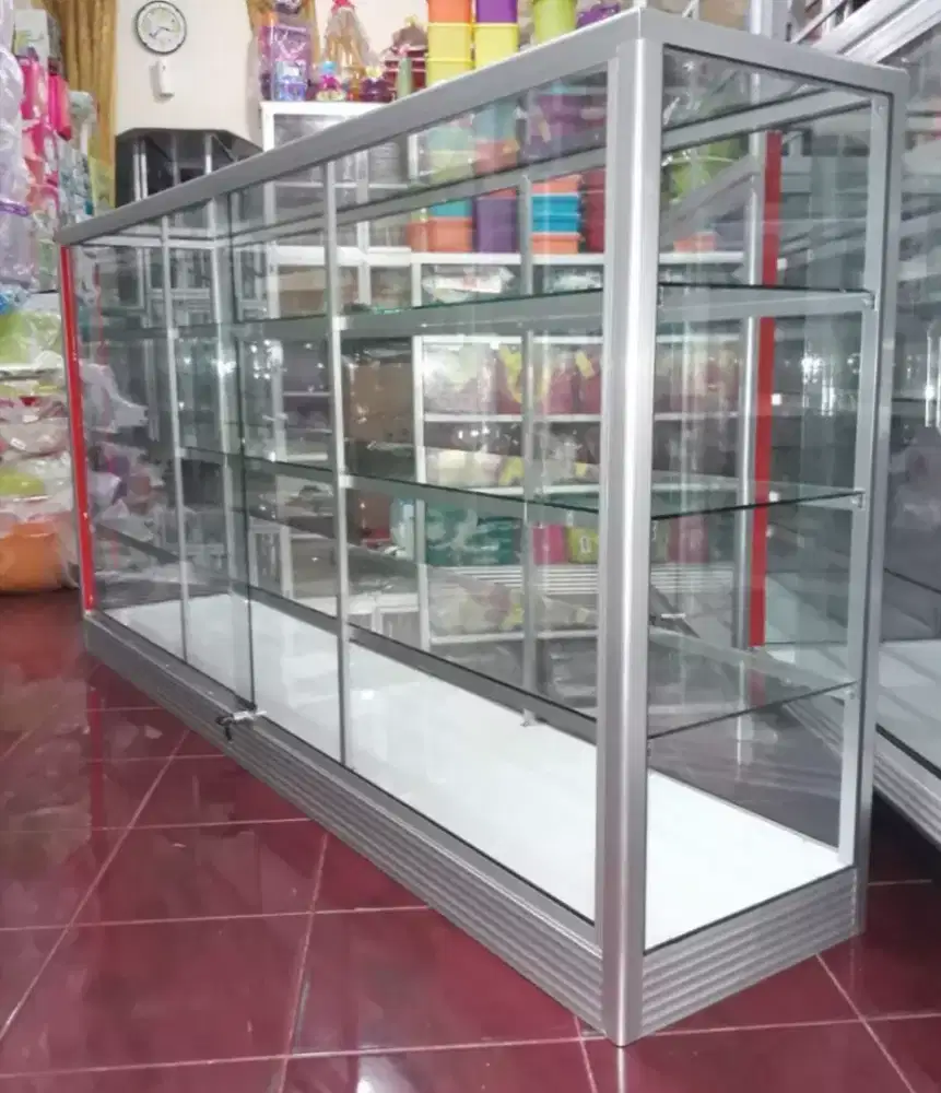 Di Jual Etalase 2M Harga Murah || Kaca full 5mm
