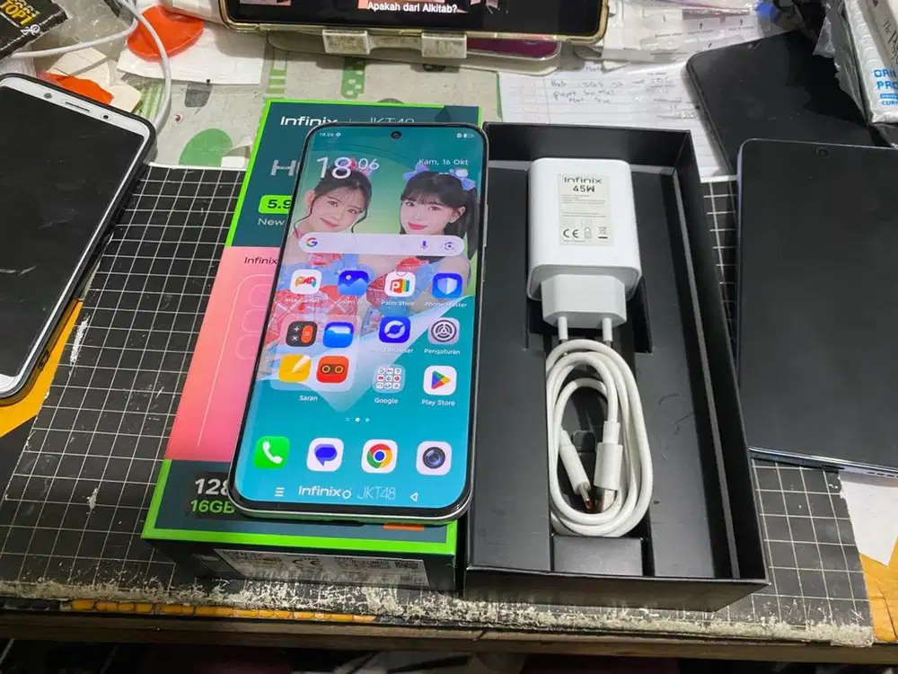 infinix hot 60 pro plus 8/128gb fullset original