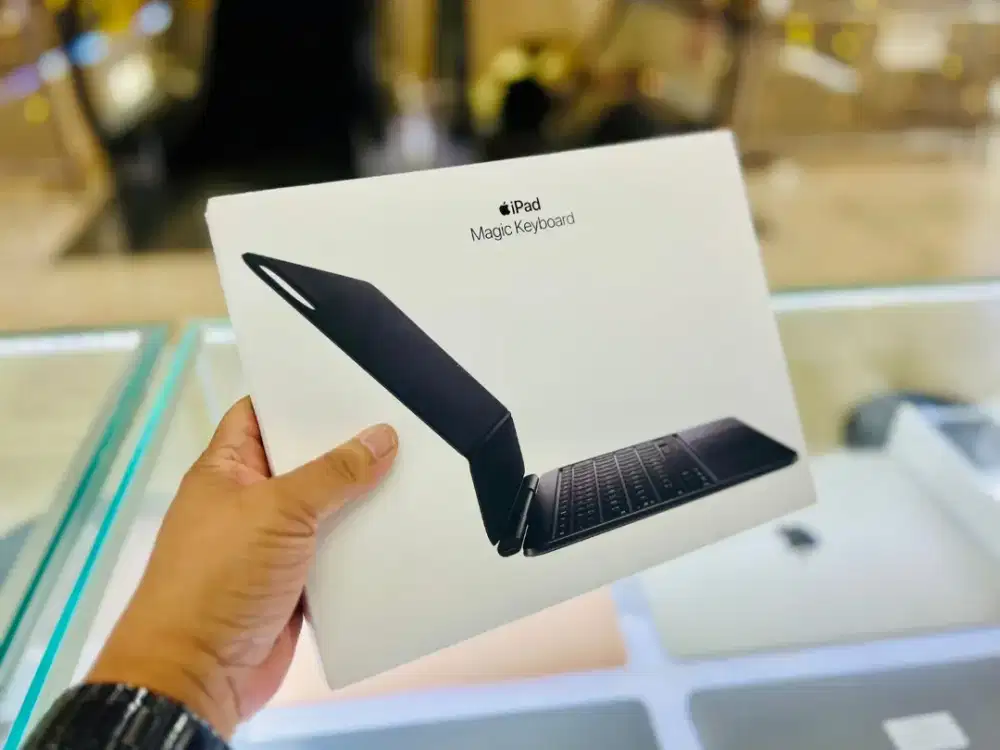 Magic Keyboard IPad Pro M4 Black Original Apple, Fisik sangat Mulus