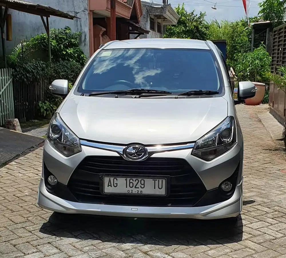 Toyota Agya TRD S 1.2 AT 2017 silver