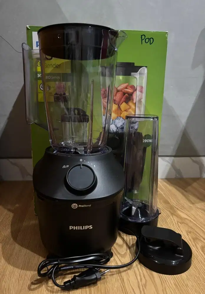 Kuat, Cepat, dan Elegan - Philips 3000 Series Blender Black Edition