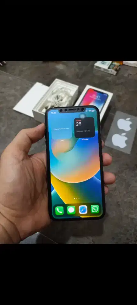 iPhone X 256GB Fullset Ori Mulus Paraah