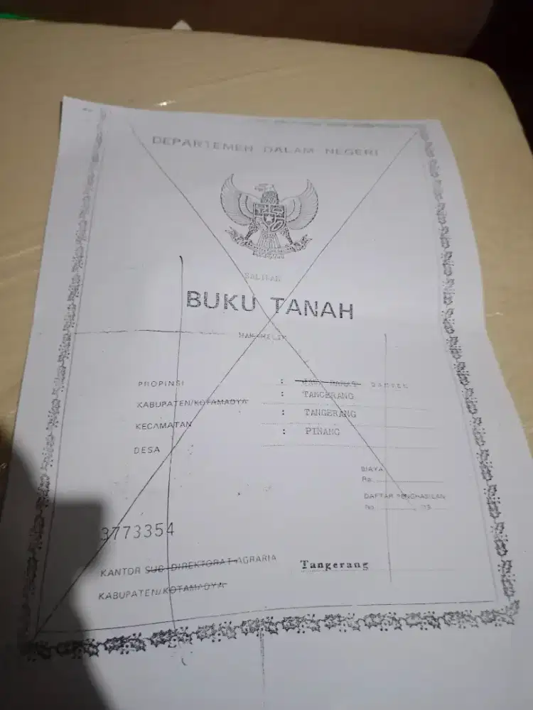 Tanah pergudangan kavling DPR Cipondoh Tangerang
