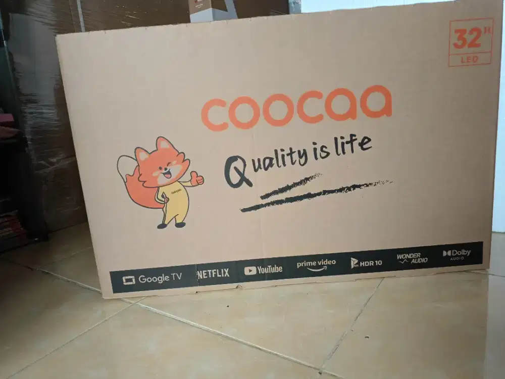 Led COOCAA 32 INCH 32Z55 GOOGLE TV UNIT BARU