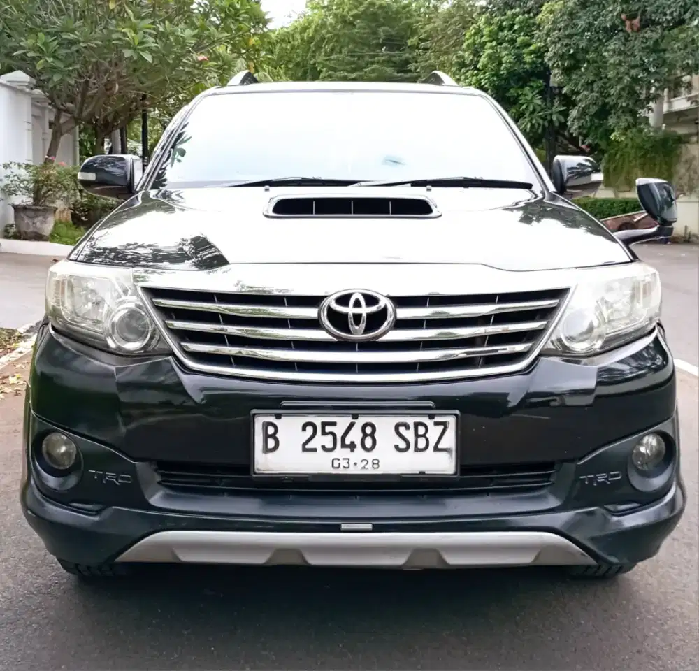 Toyota Fortuner 2.5 G AT TRD VNT Turbo Diesel  2013 Htm Istimewa Skli