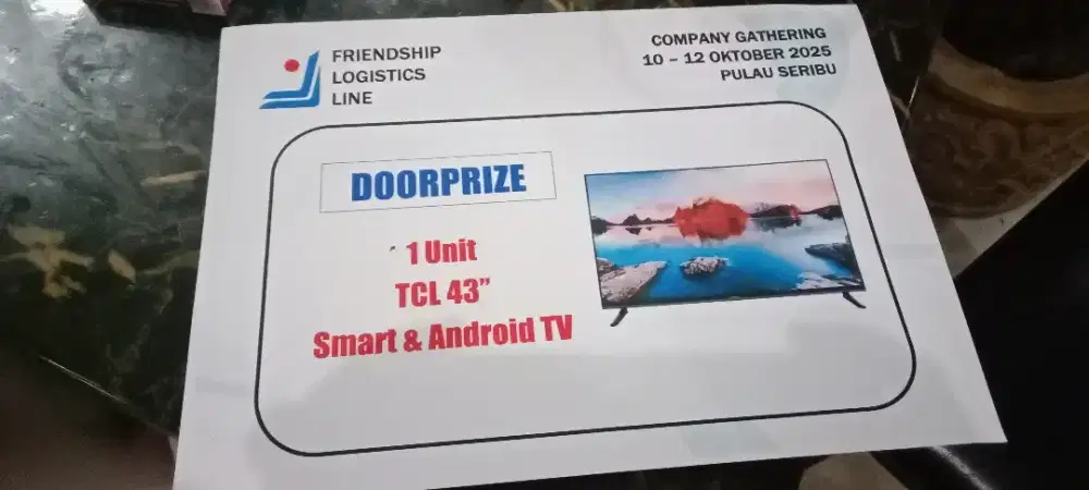 TV TCL 43 Inch Tipe 43V5C