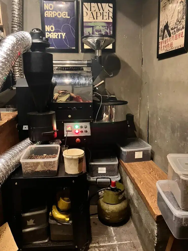 Mesin roasting lokal kapasitas 2.5 kilo max