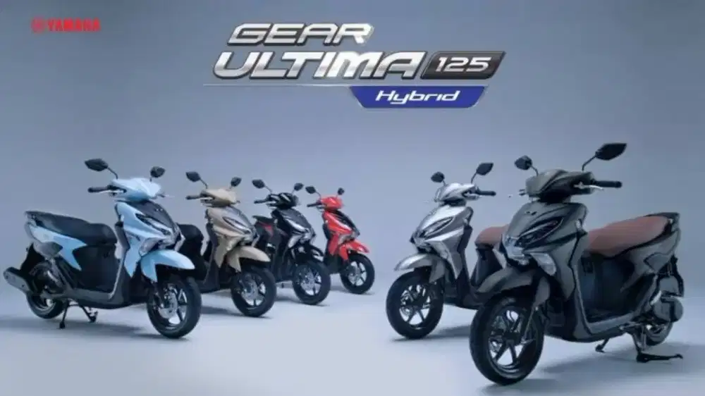 Yamaha gear 125 baru/new tahun 2025 bisa bayar setelah sampai di rumah