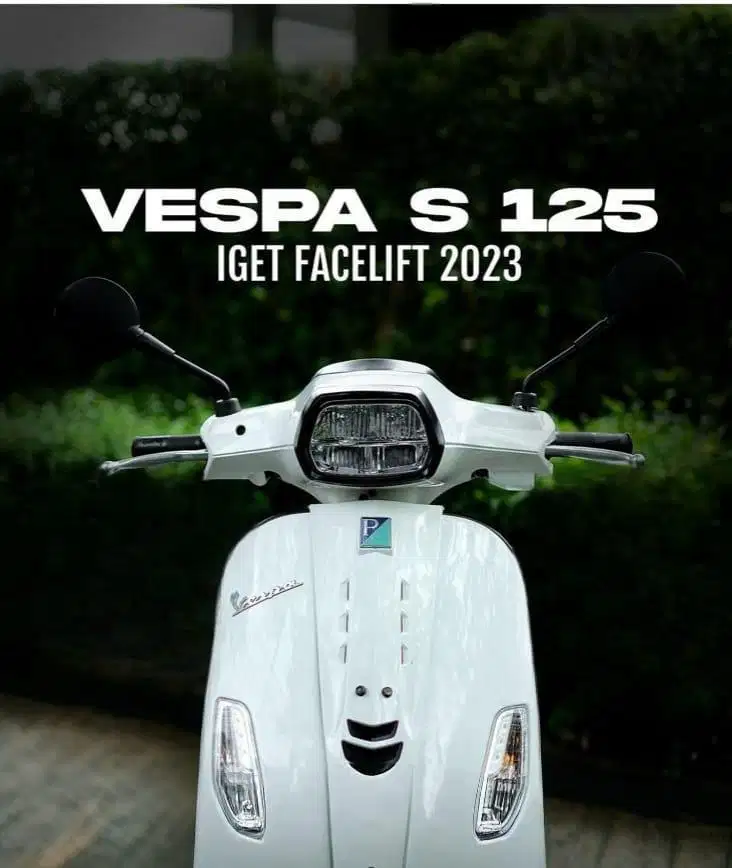 Vespa S iget 125cc NIK 2023