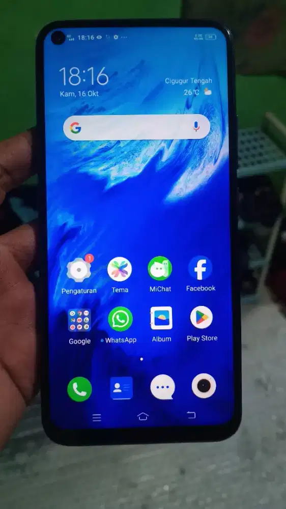 Vivo Y50 4G 8/128 layar 6.5 inchi tt/barter