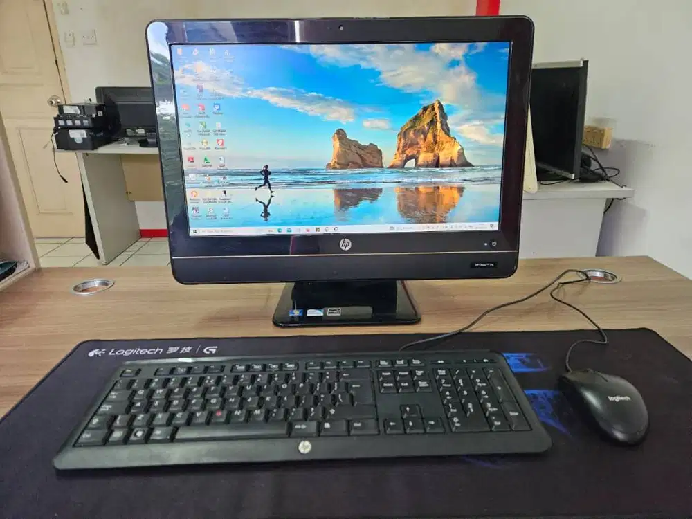 PC ALL IN ONE - HP Omni 100, Layar 20 inch