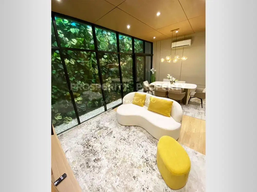Rumah di Cluster Tanakayu Svadhi Luas Tanah 90 Bangunan 2 Lantai Sudah Renovasi Full Interior dan Furnished Modern di BSD City by Sinarmas Land