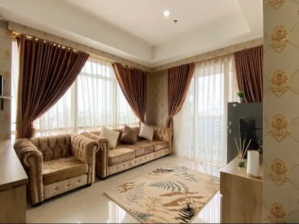 Di Sewakan Apartement Menteng Park, Tipe 2BR, 1BT, Tower Chianti Full Furnished