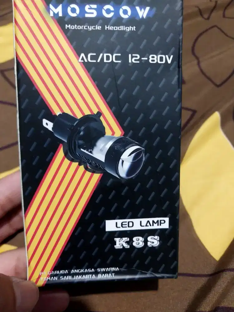Lampu mini biled h4 buat soket h4.