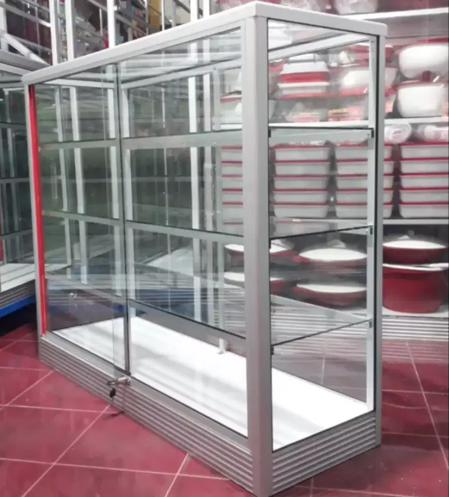 Dijual Etalase 1,2Mx1M Untuk Perlengkapan Usaha