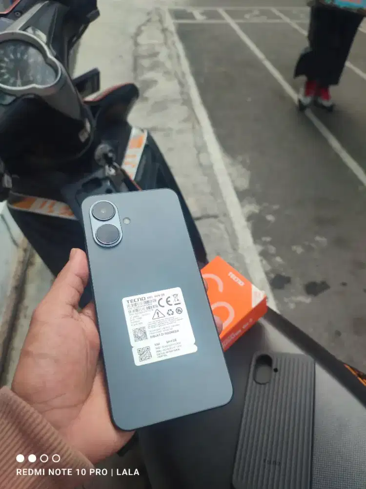 Tekno spark go 2 fullset sampe nota pembelian