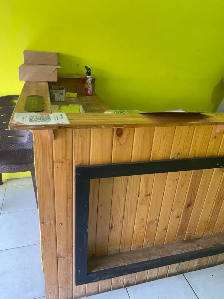 Meja dagang, meja kasir, meja usaha