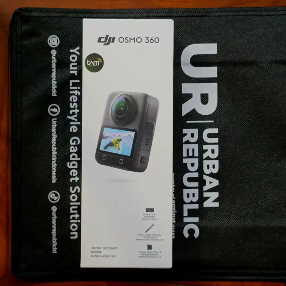 [BNIB] DJI Osmo 360 Adventure Combo Garansi Resmi TAM 1th New Segel