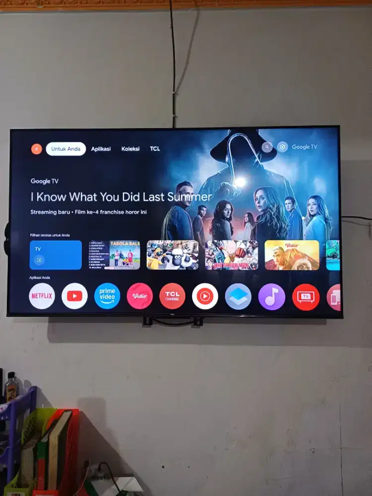 Google tv TCL 55' uhd 4k