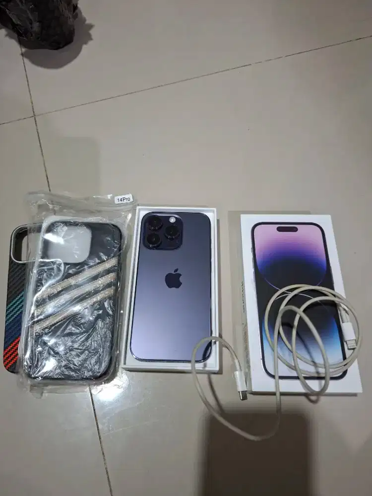 Iphone 14 pro 128gb ex garansi Ibox Bh 87%