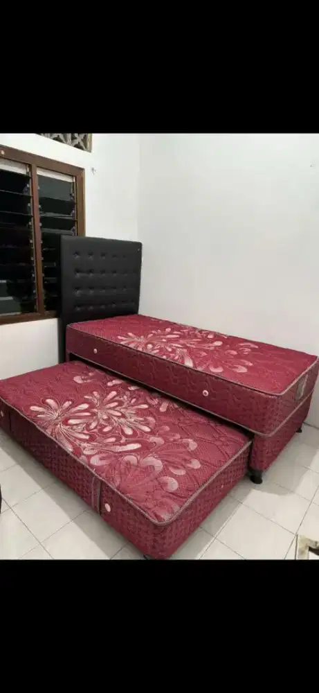Jual kasur springbed sorong 2in1 central deluxe