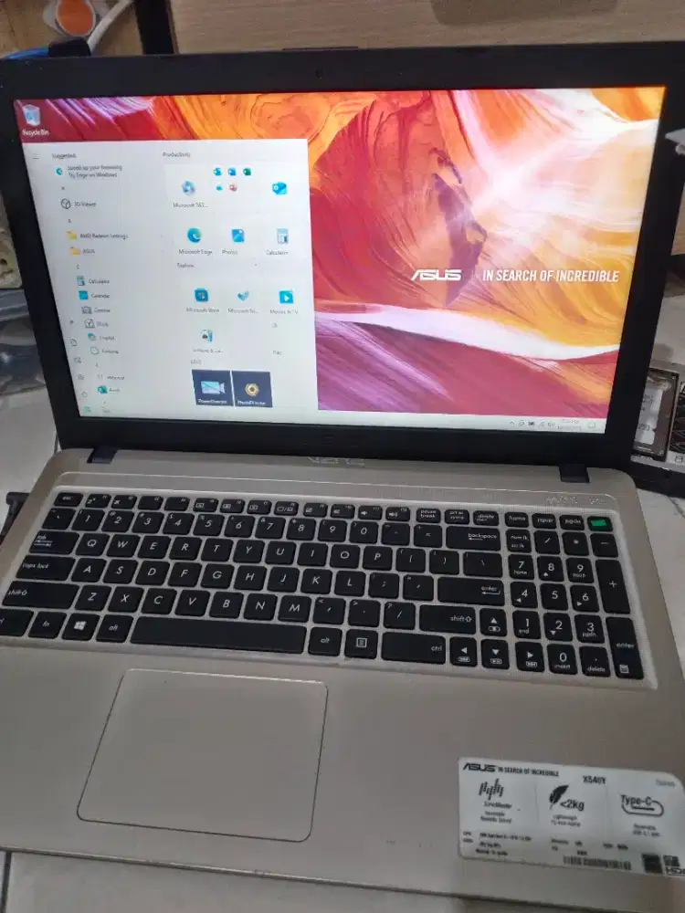 Asus X540Y (Jual Butuh Nego)