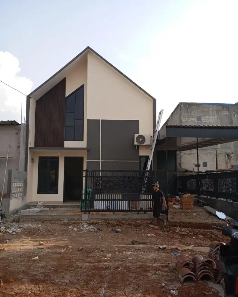 Rumah bebas banjir di depok