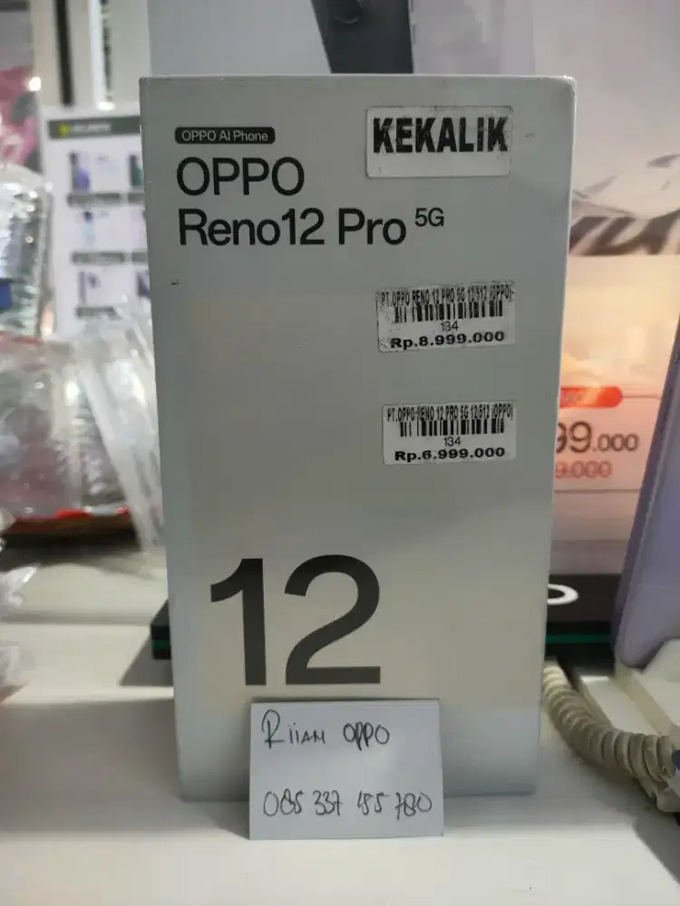 Oppo Reno12 5g Ram 12/512gb ATLANTIS DAHSYAT