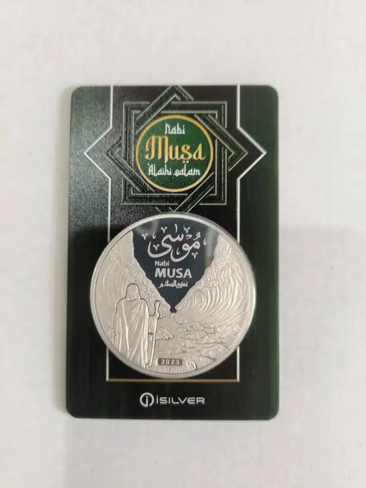 Koin perak isilver nabi musa
