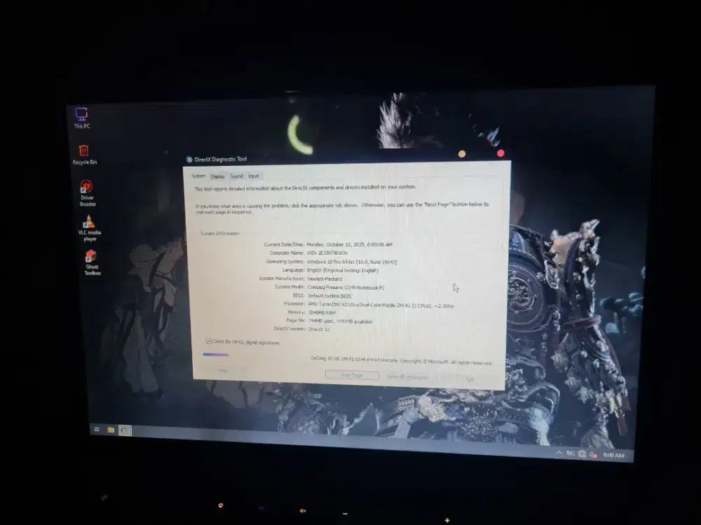 Laptop Compaq CQ45