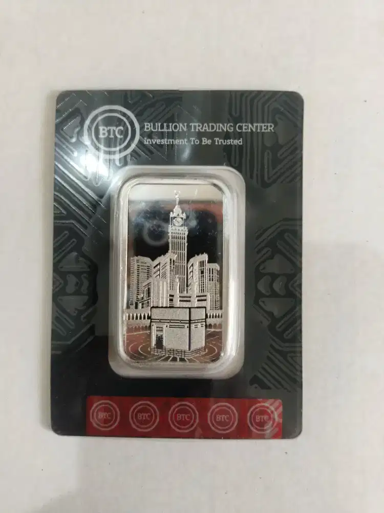 Perak batangan 99.9% 50 gram