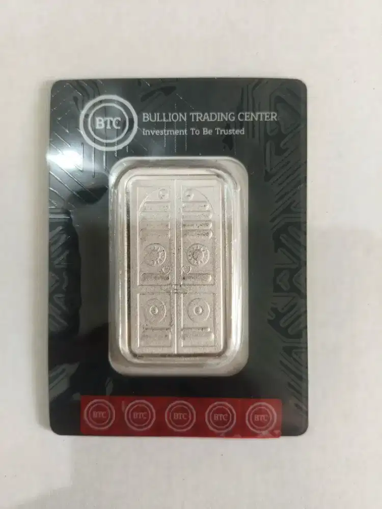 Perak batangan 50gr 99.9% silver