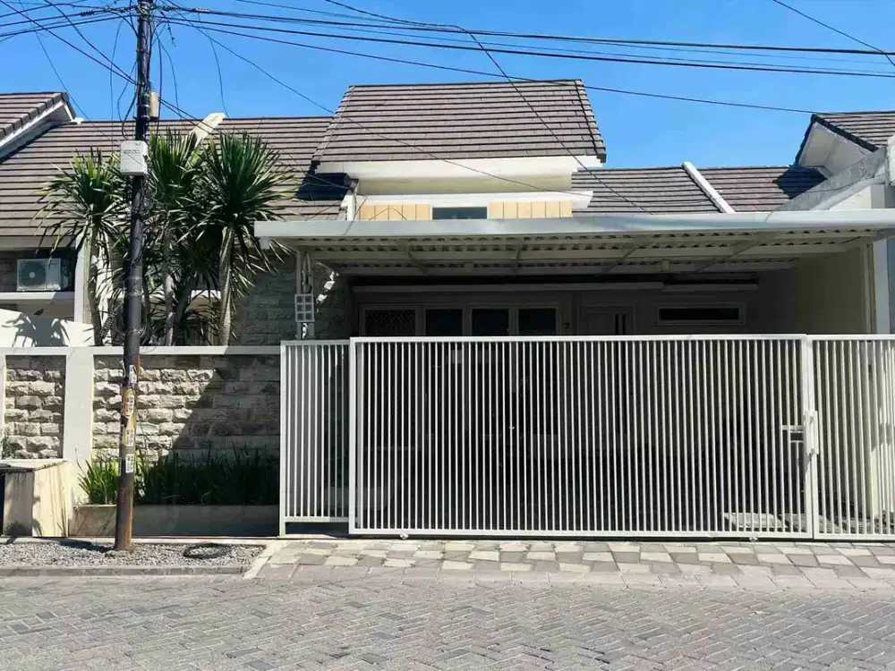 Rumah Cantik Minimalis Siap Huni di Deltasari Waru